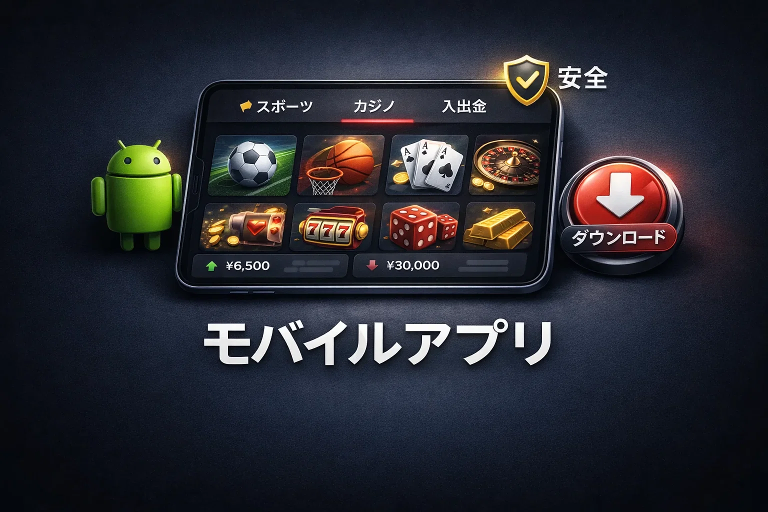 Mobile app interface